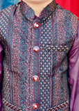 Purple Waistcoat Suit EW 41