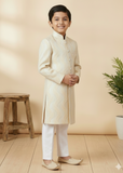 Cream Sherwani S33