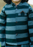 Dark Green Waistcoat Suit AHW 024
