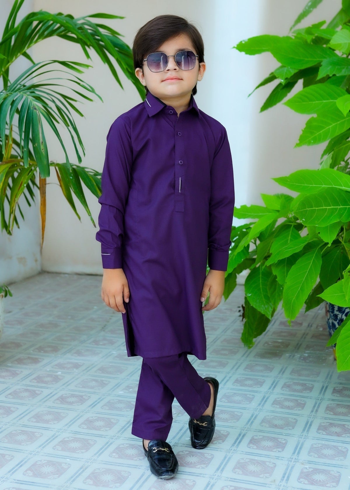 Purple Kurta Trouser KT 108 Main image