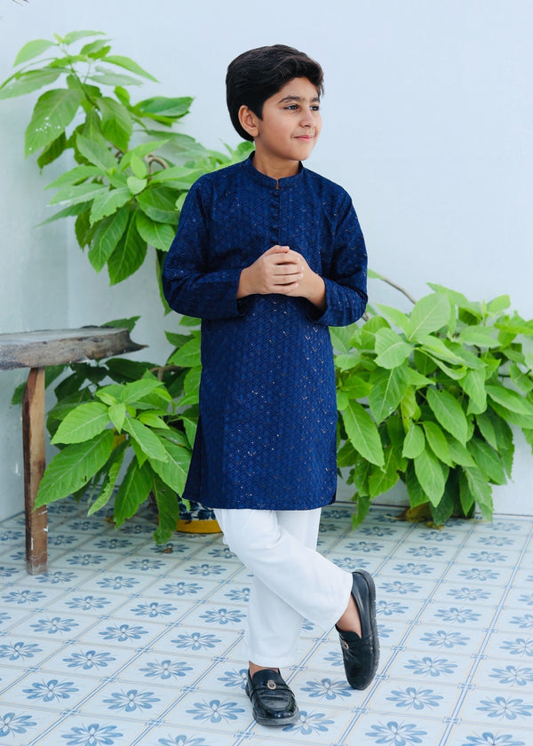 Cobalt Blue Kurta KT 114