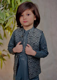 Grey Waistcoat Suit - WKS 018