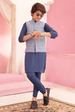 Blue Waistcoat Suit EW12