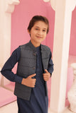 Sapphire Blue Waistcoat Suit EW07