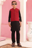 Red Waistcoat Suit EW09